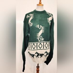 MCGREGOR HORSE SWEATER NWT